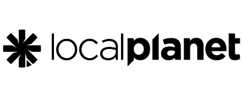 Local Planet Media Logo Monochrome 2